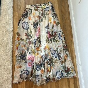Floral Maxi Skirt
